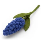 Grape hyacinth felt Lavender blue