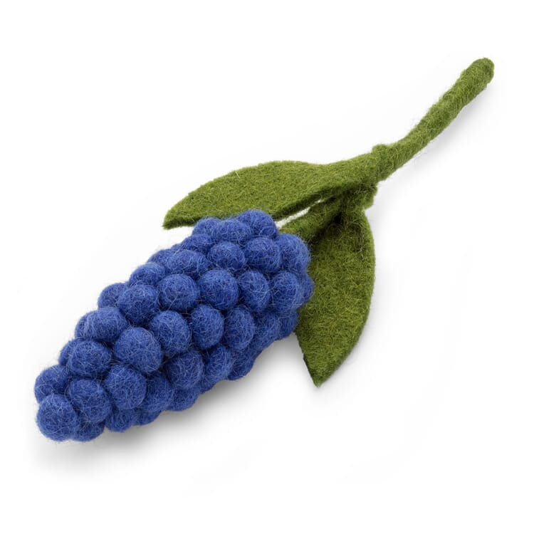 Feltro di giacinto d'uva, Blu lavanda