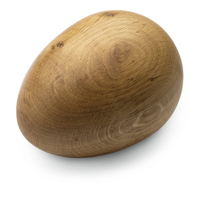 Oeuf en bois tourné 11 cm
