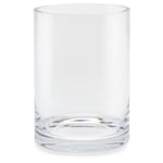 Cylindrical glass vase Large