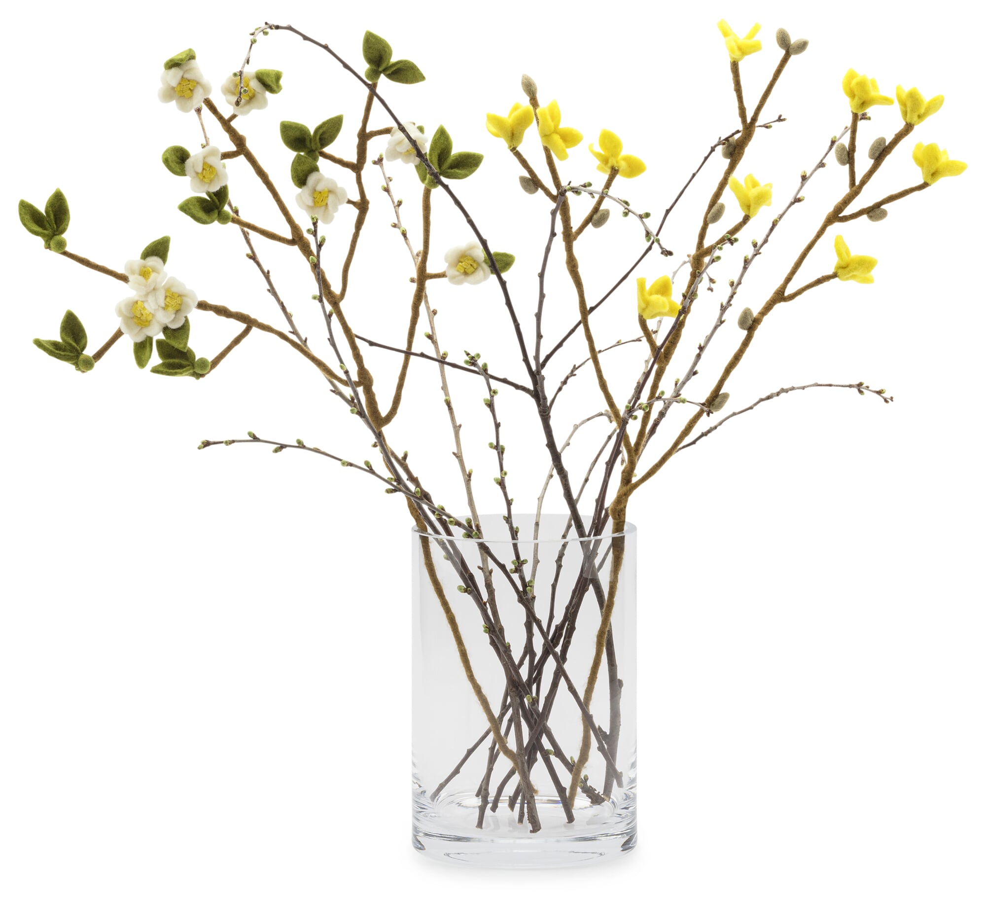 Worth Imports 34" FORSYTHIA TWIG Swag, Amarillo