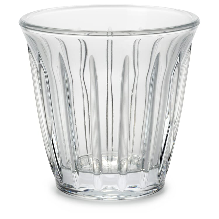 Vaso de café acanalado, Espresso