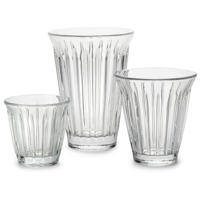 Kaffeeglas gerippt, Latte macchiato