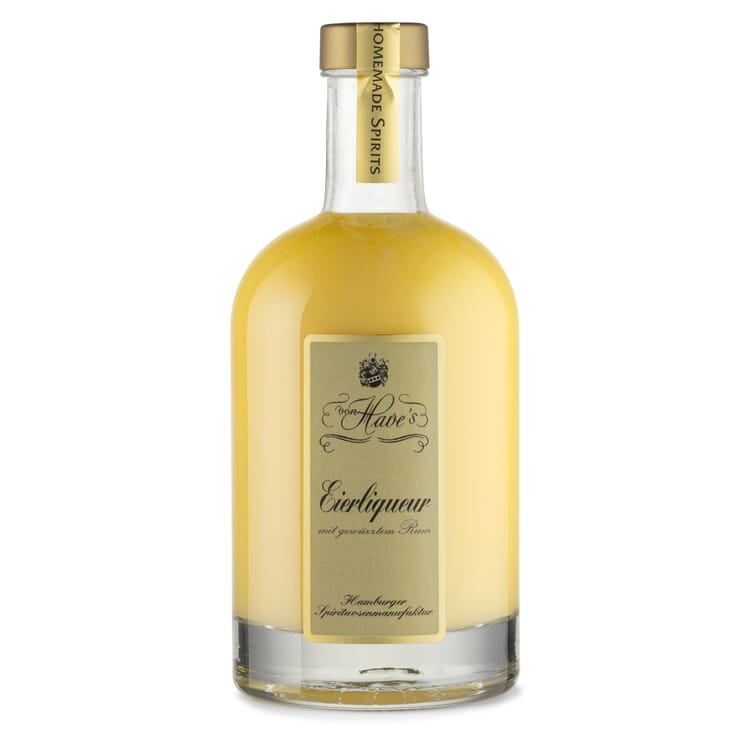 Eierliqueur mit gewürztem Rum