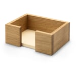 Oak and maple label box