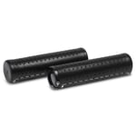 Cykelgreb i læder Sort