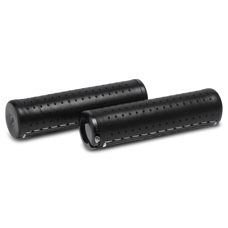 Poignées de vélo en cuir