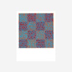Druck Anni Albers Color Study (Blue and Reds)