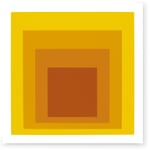 Trykning af Josef Albers Golden Gate