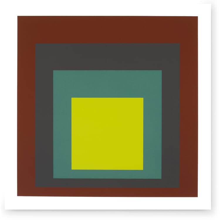 Trykning af Josef Albers, I-S k