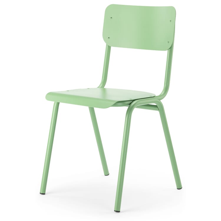 Stuhl Alu 2, Blaßgrün RAL 6021