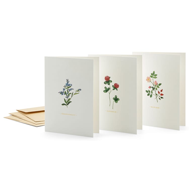 Cartes de vœux fleurs