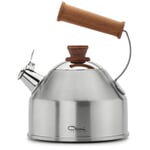 Italian kettle LIGNUM SATINATO