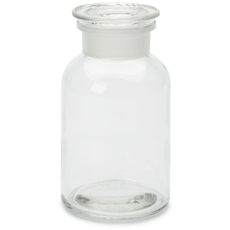 Bouteille de stockage avec bouchon en verre, Volume 1000 ml