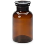 Bewaarfles met glazen stop Volume 1000 ml Bruin