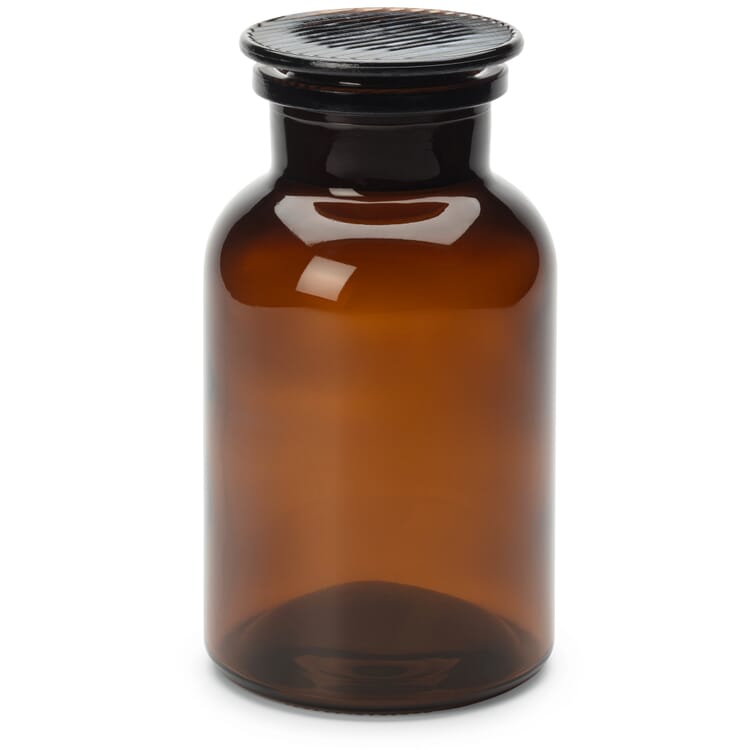 Vorratsflasche mit Glasstopfen, Volumen 1000 ml