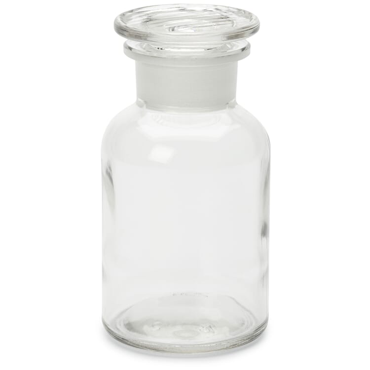 Storage bottle with glass stopper, Capacity 250 ml