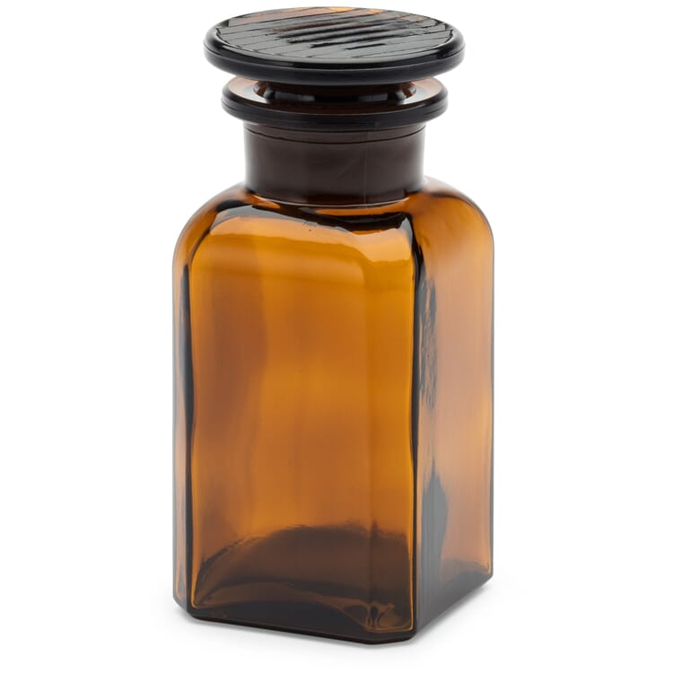 Vierkantflasche Glas, Volumen 100 ml