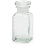 Firkantet flaskeglas Volumen 100 ml Farveløs