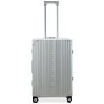 Valise en aluminium Argenté