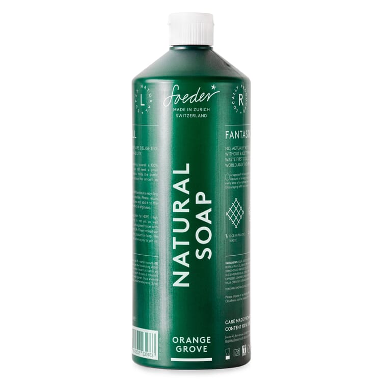 Refill til naturlig sæbe Soeder, Appelsin cedertræ patchouli
