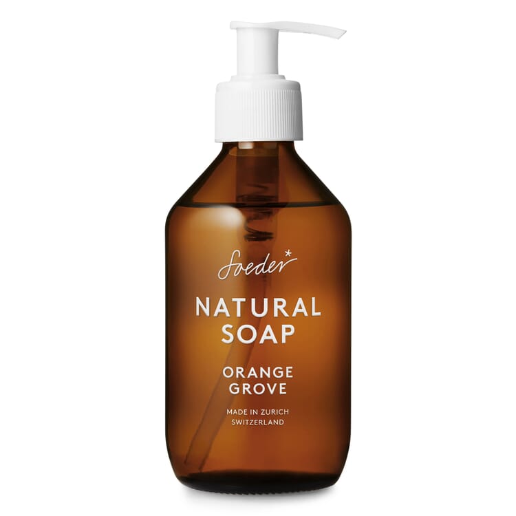 Savon naturel Soeder, Orange, cèdre et patchouli