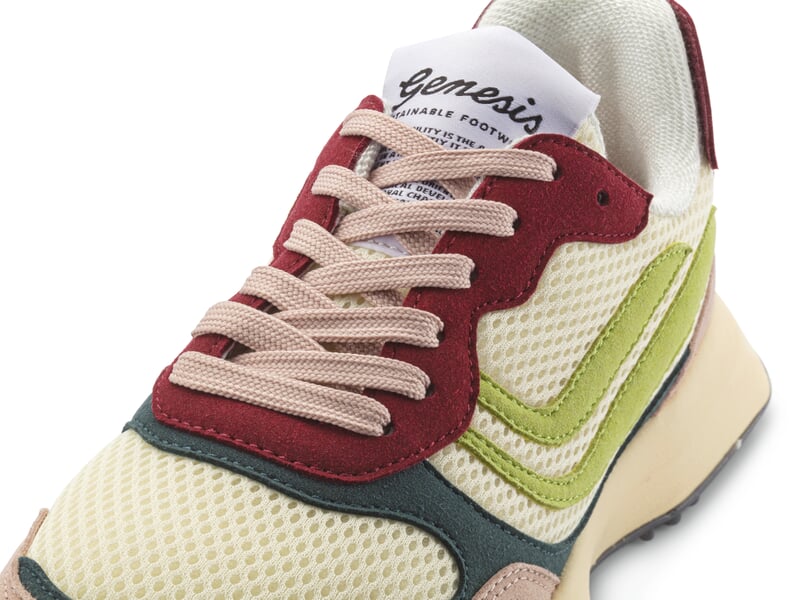 Damessneaker G-Marathon Rosé rood, close-up