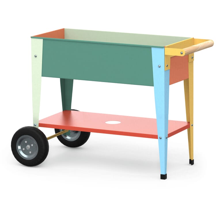 Rollbares Hochbeet für Kinder