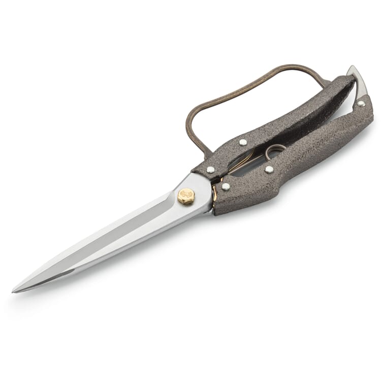 Topiary scissors carbon steel chrome plated