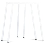 Tréteau de table Benito Blanc trafic RAL 9016