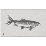 Viskestykke Teemu Järvi med dyremotiv Fisk