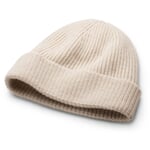Strikket unisex-hue Cream