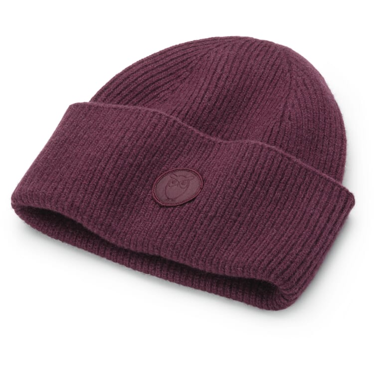 Unisex cap, Wine red
