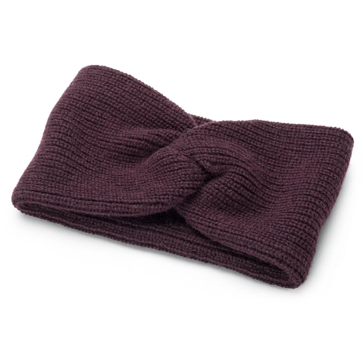 Ladies headband, Bordeaux