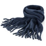 Uniseks sjaal, donkerblauw