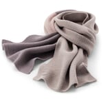 Unisex knitted scarf Light natural tones