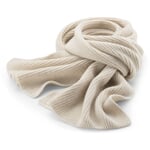 Unisex knitted scarf Cream
