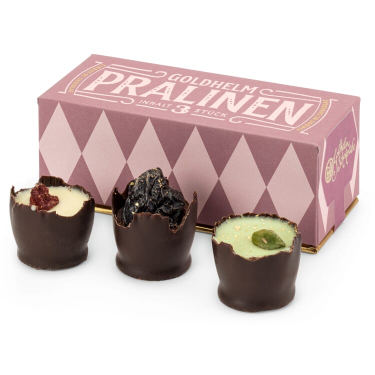 Goldhelm Pralinenmischung Edle Liköre und Champagner, mit Alkohol