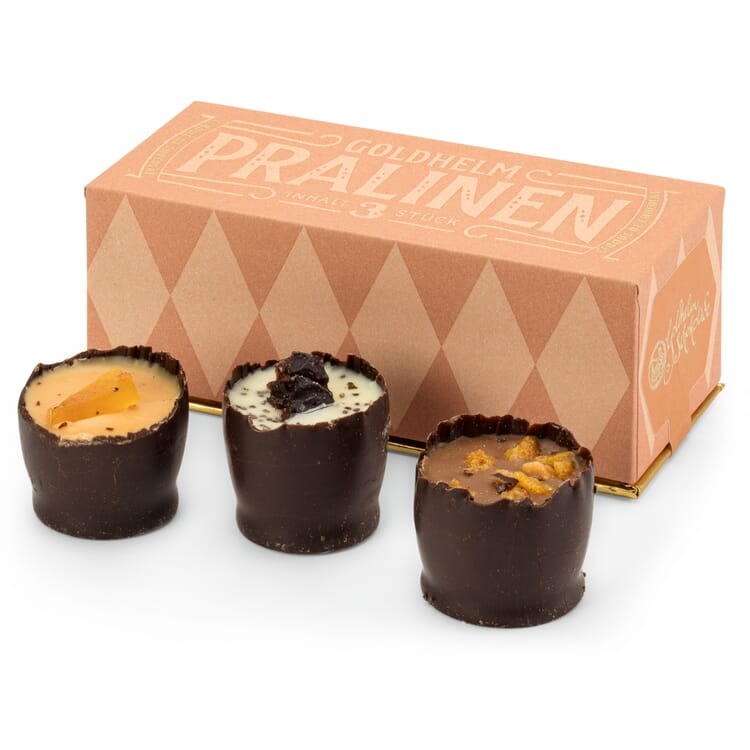 Goldhelm mélange de pralines Eaux-de-vie de fruits du jardin, avec alcool