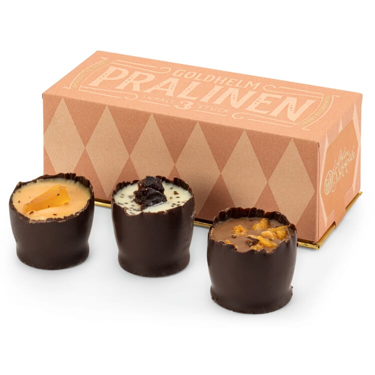 Goldhelm pralinémix tuinvruchtenbrandewijn, met alcohol