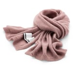 Unisex-Strickschal, Altrosa