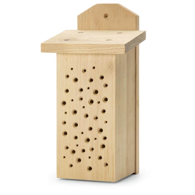 Wildbienenhaus Robinienholz