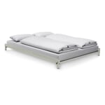 Bed Erik, 160 x 200 cm RAL 7032 Kiezelgrijs