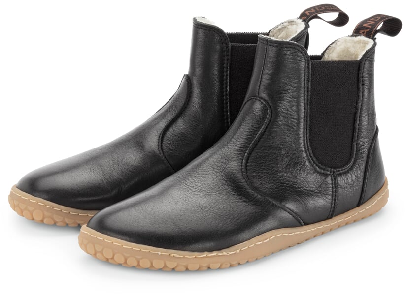 Botas Chelsea «a pie descalzo» Negro