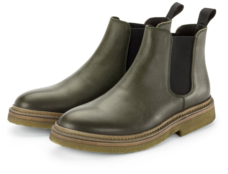 Bottes Chelsea pour femmes Olive