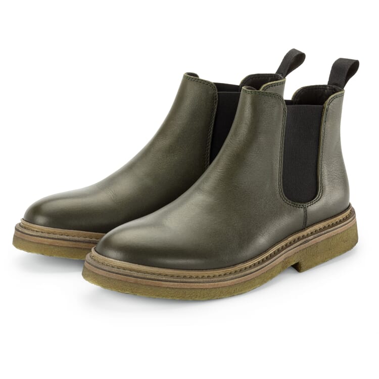 Women's Chelsea Boots, Olive
