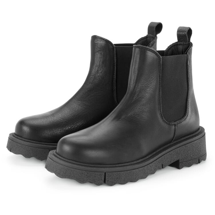 Chaussure chelsea pour femme, Noir