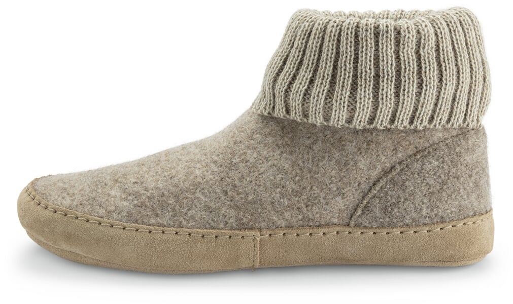 Unisex-Hüttenschuh Beigemelange