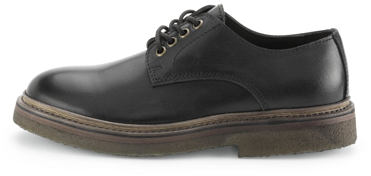 Ladies lace-up shoe Black