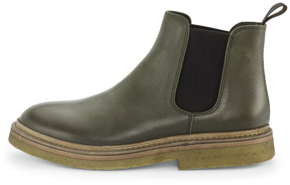 Damen-Chelsea-Boot Oliv